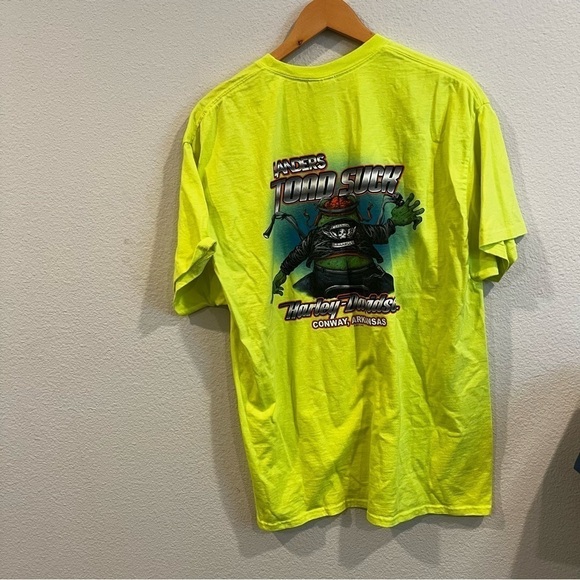 Harley Davidson XLarge Landers Toad Suck Conway Arkansas t-shirt - Picture 6 of 6